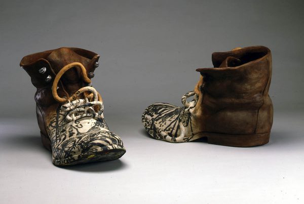 Boots with Echo (Homage to Pollock), 1987