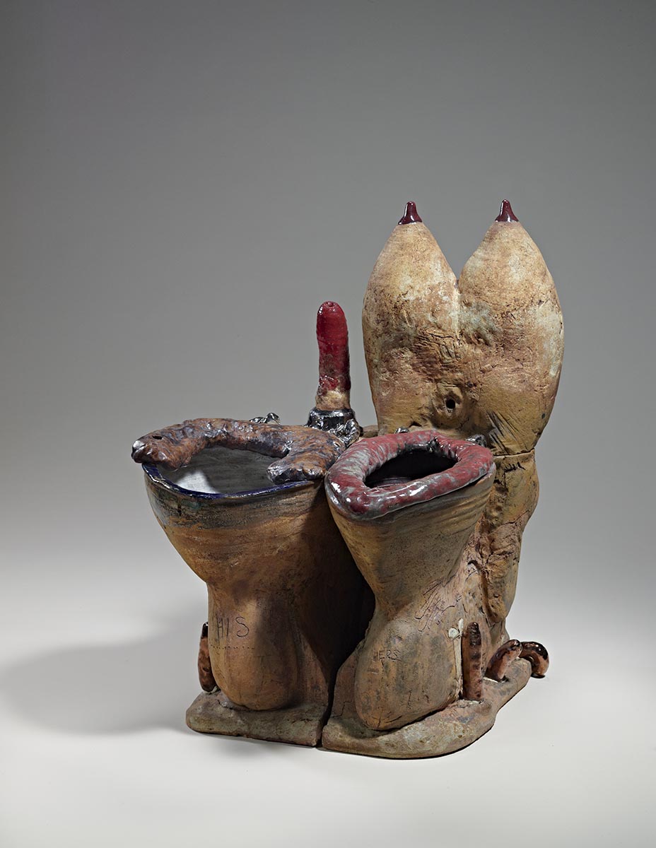 Robert Arneson, His and Hers, 1964