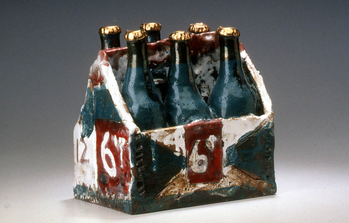 Robert Arneson, Six-Pack, 1964