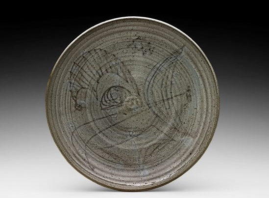 Untitled (Plate with Sgraffito Design), 1959