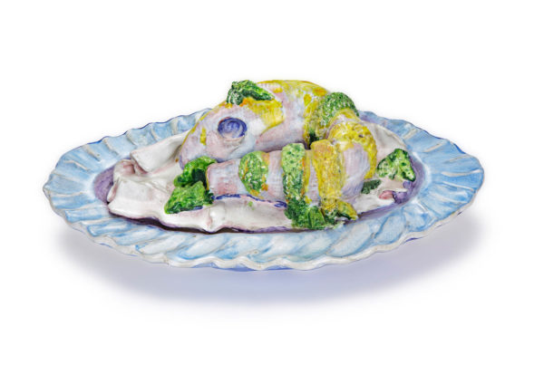 A Boiled Fresh Haddock with Butter and Parsley, 1970