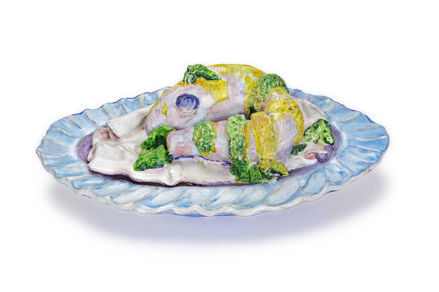 Robert Arneson, A Boiled Fresh Haddock With Butter And Parsley, 1970